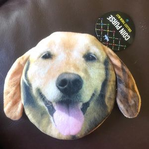 Golden Retriever Coin Purse NWT